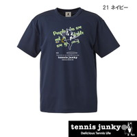 テニスジャンキー テニス語録 15-0（Dry TEE）（TJ20011-21）[tennis junky MS ユニセックス]【ネットバーゲン】（M）