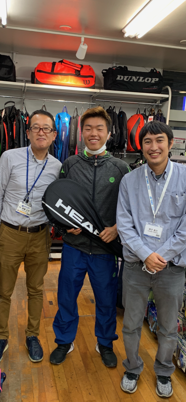 川上　倫平プロご来店