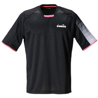 ディアドラ コンペティションシャツ（DTG0330-99）[diadora MS メンズテニスウエア]【ネットバーゲン】（L）