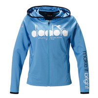 ディアドラ W ロゴフーディージャケット（DTP0142-60）[diadora LWJ レディーステニスウエア] 【ネットバーゲン】（L）