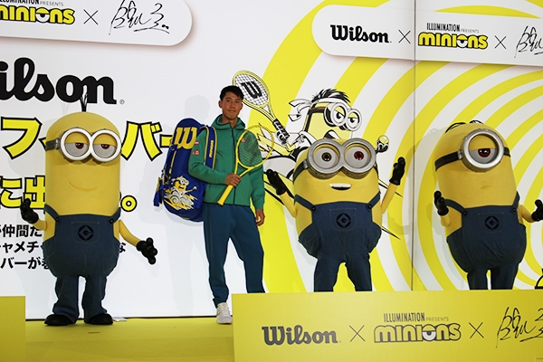 【錦織圭選手】11/30(火)ウイルソン契約プロ錦織圭選手のイベントが行われました！