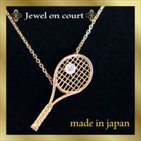 ジュエルオンコート ネックレス（ゴールド）[Jewel on court ネックレス]