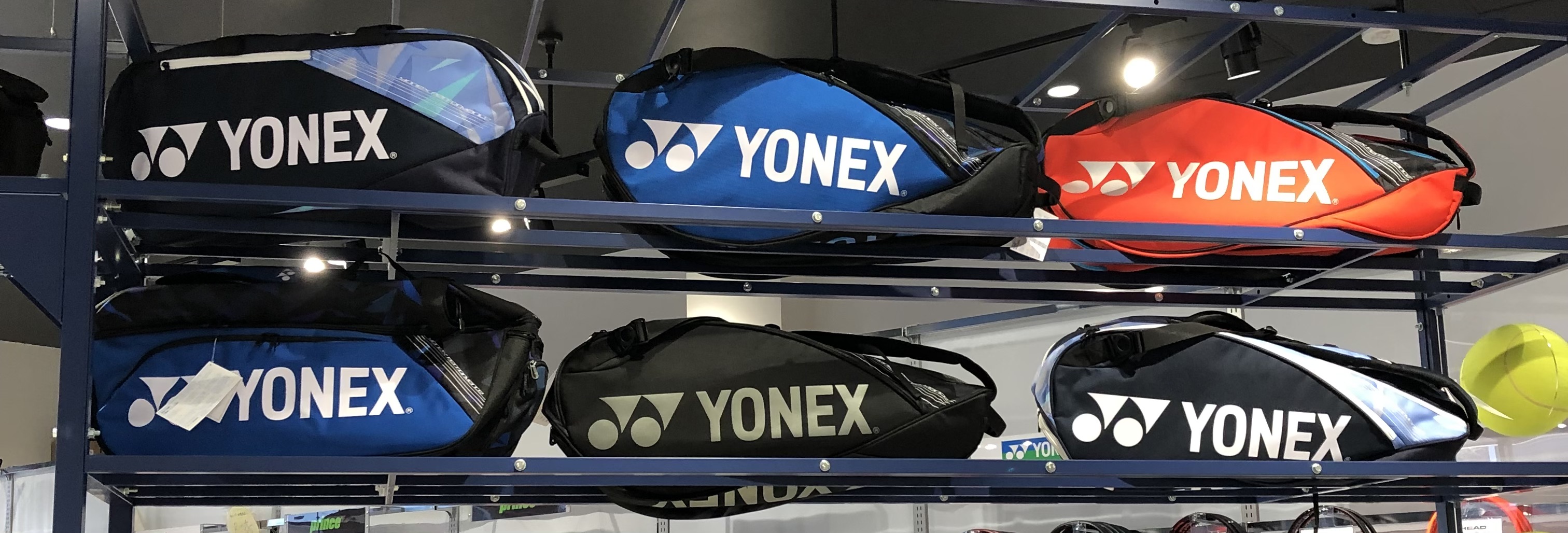 ヨネックス・ウイルソン新作バッグ続々入荷中！