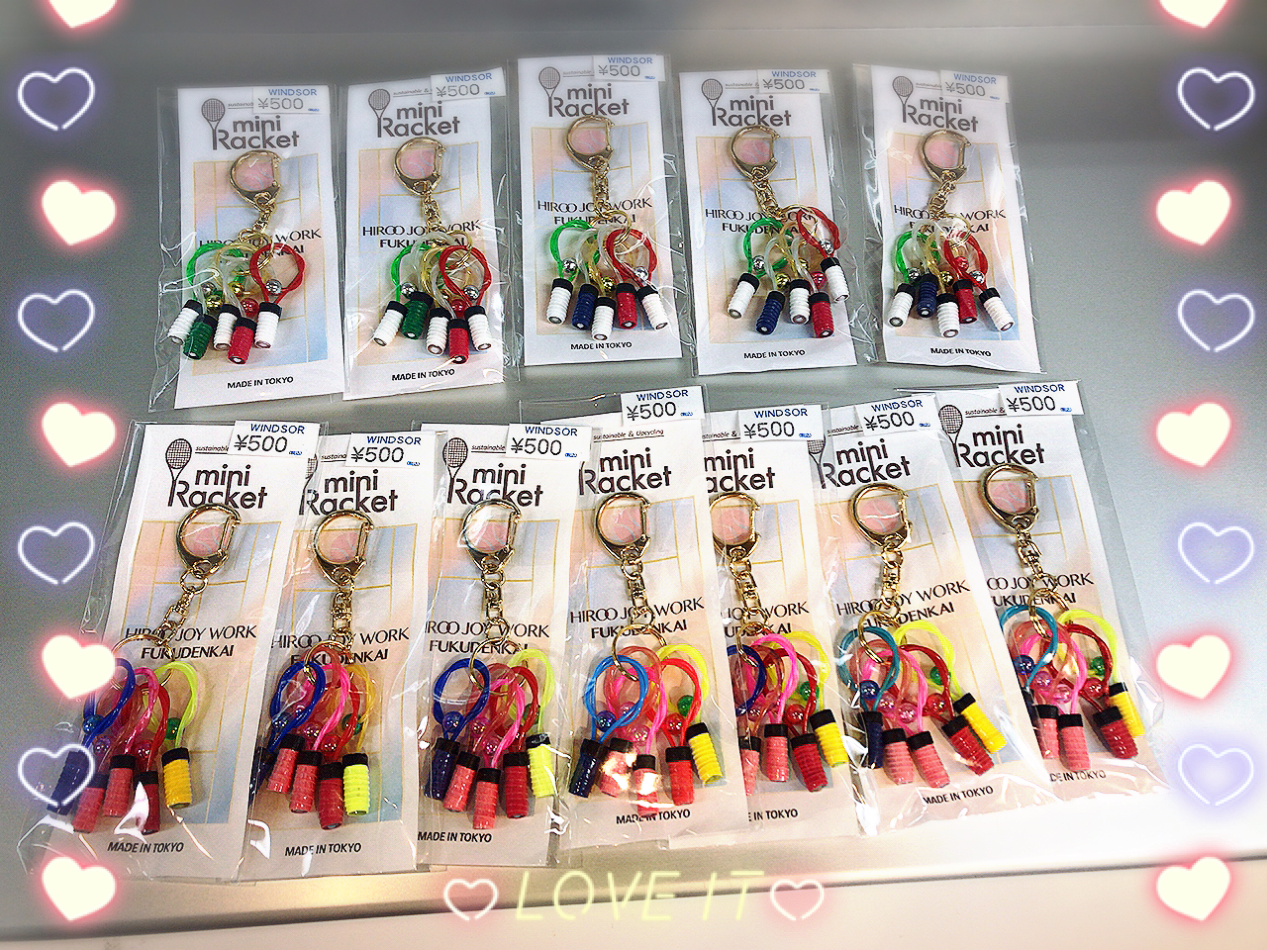 ♪ミニラケット♪Xmasバージョン入荷しました！