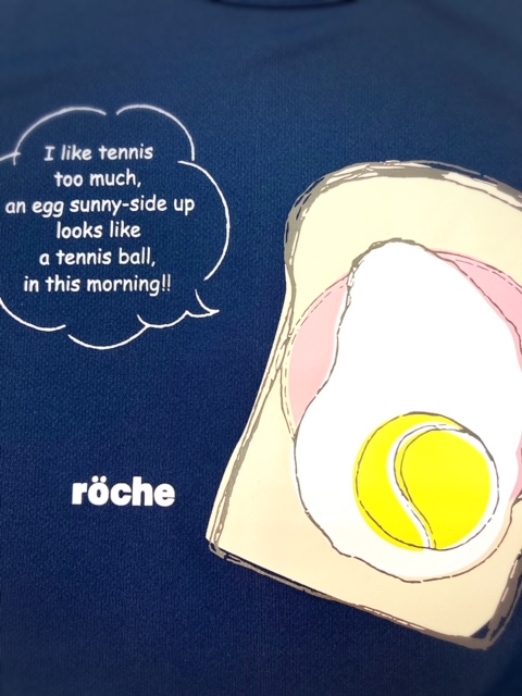 ハムエッグトースト？？ローチェウェア