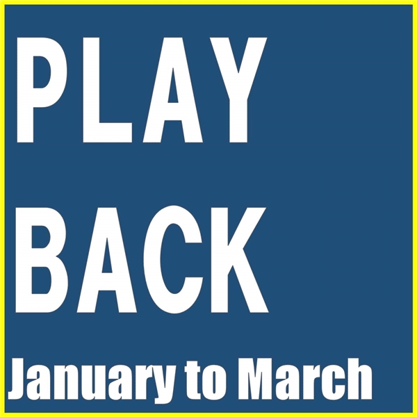 PLAY BACK2022 1月-3月
