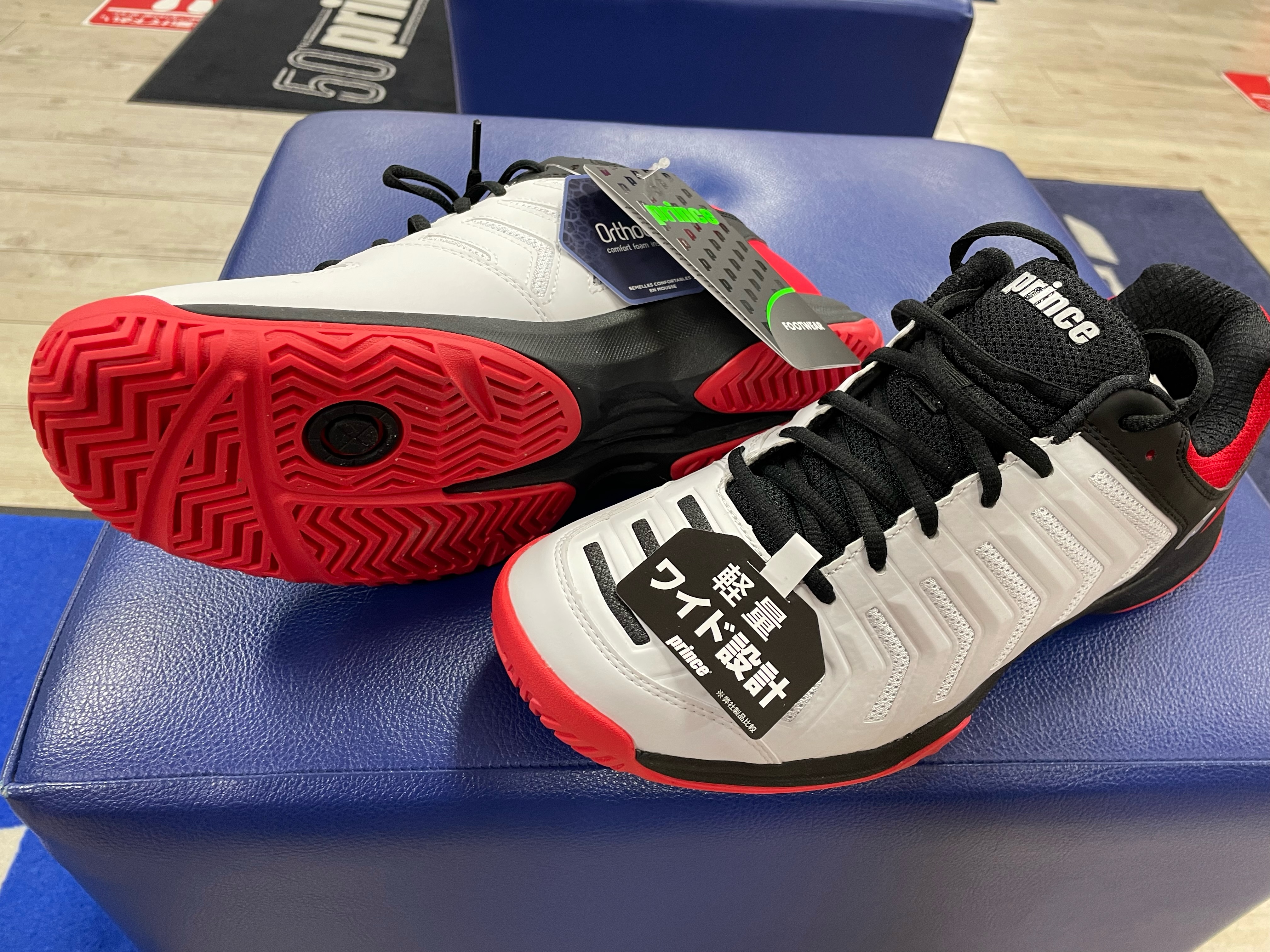 【プリンス】新製品シューズ入荷しました