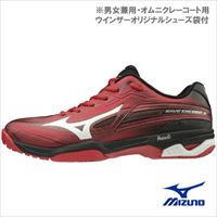 【SALE】【メーカー取寄商品】ミズノ ウエーブエクシード 3 WIDE OC（61GB191362）［MIZUNO 男女兼用 オムニクレーコート用]（22.5cm）
