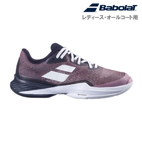 【SALE】バボラ ジェット マッハ 3 AC W PKBK（ 31S22630 ）［ Babolat シューズ レディース オムニクレー用 ] オールコート用 22SS（24.0cm）