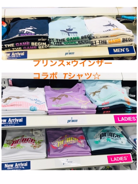 ★NEW!!プリンス×ウインザーコラボTシャツ★