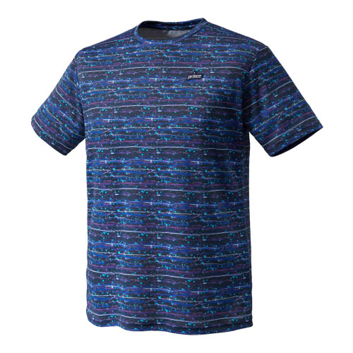 プリンスゲームシャツ（MS1003-127）[prince MS メンズテニスウエア] 21SS【ネットバーゲン】△（M）