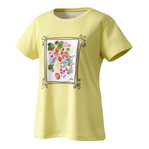 プリンス Tシャツ（WS1050-072）[prince LS レディーステニスウエア]21SS【ネットバーゲン】△（M）