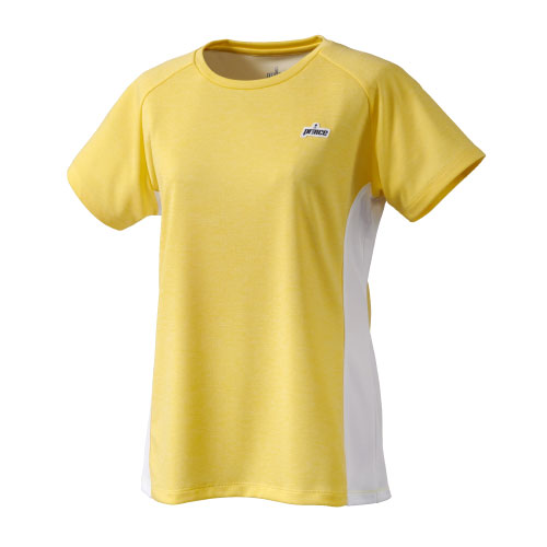 プリンス ゲームシャツ（WS1073-072）[prince LS レディーステニスウエア] 21SS【ネットバーゲン】△（M）