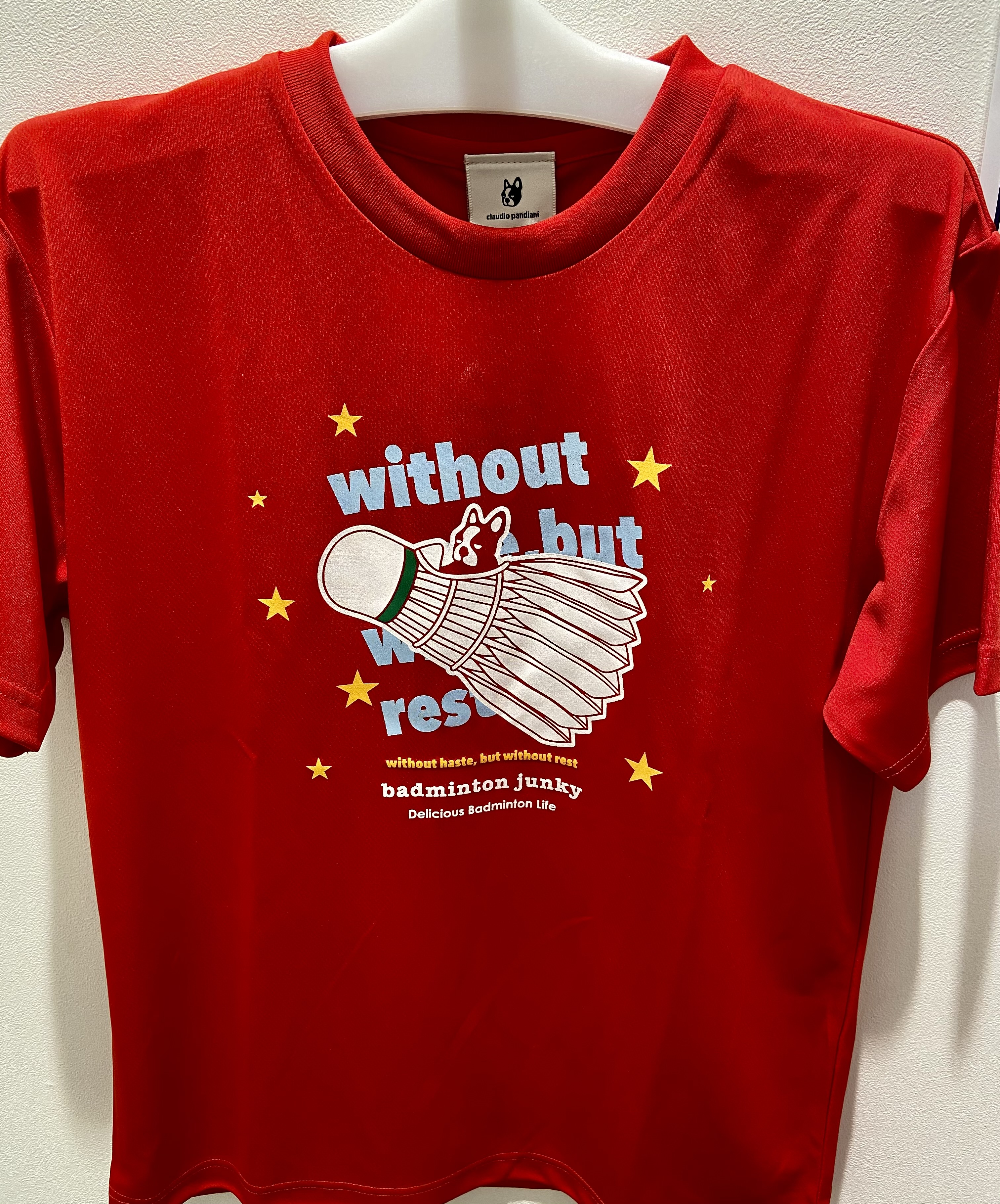バドミントンジャンキーTシャツ入荷