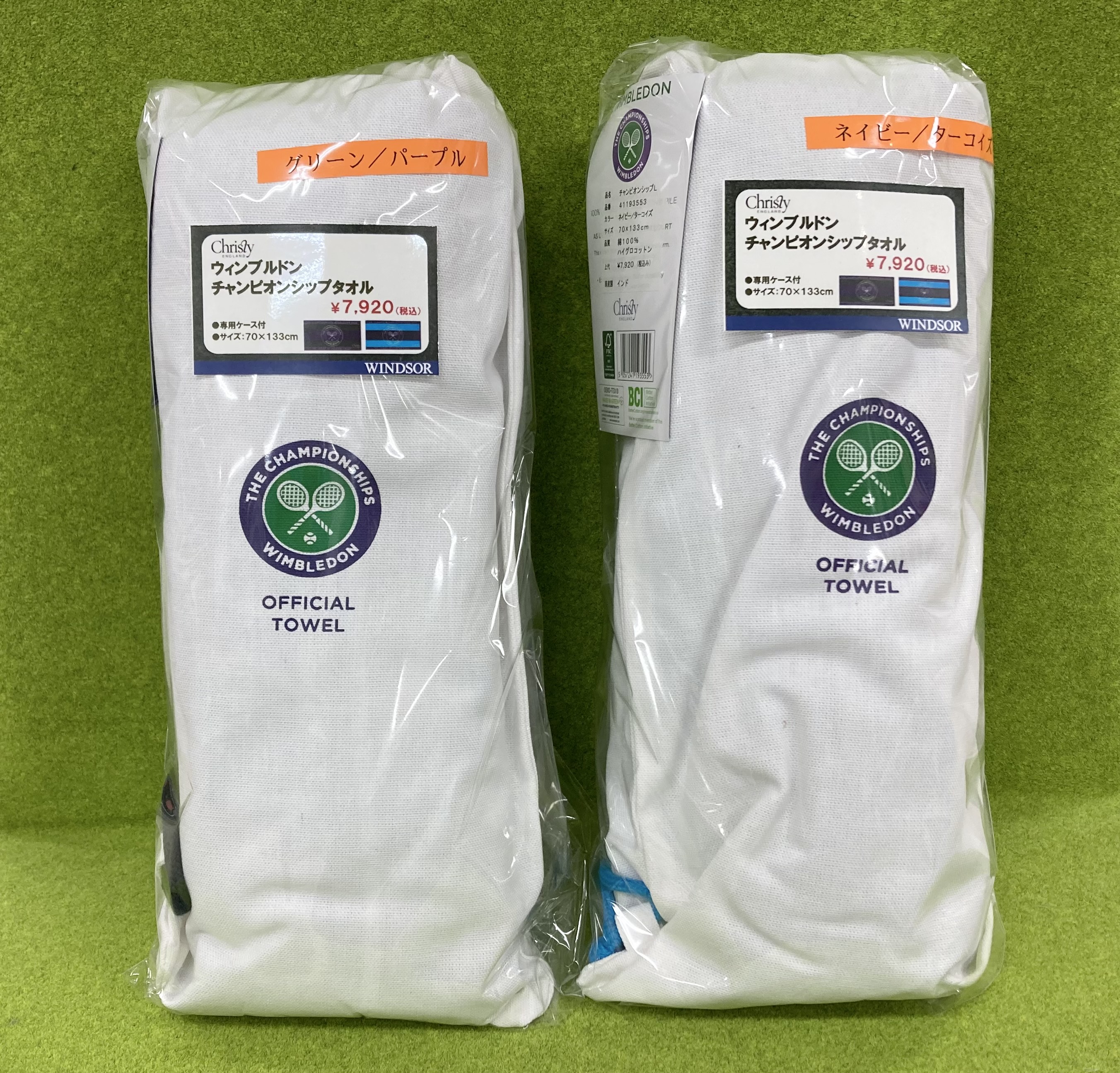 ウィンブルドンチャンピオンシップタオル入荷しました♪