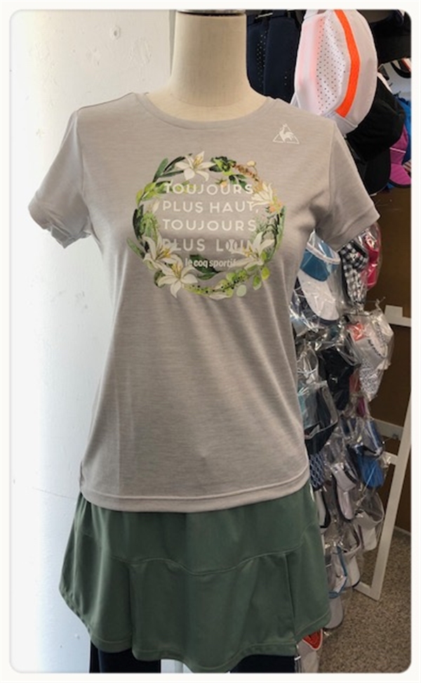 【le coq sportif】New 花柄ウエア①(ladies)