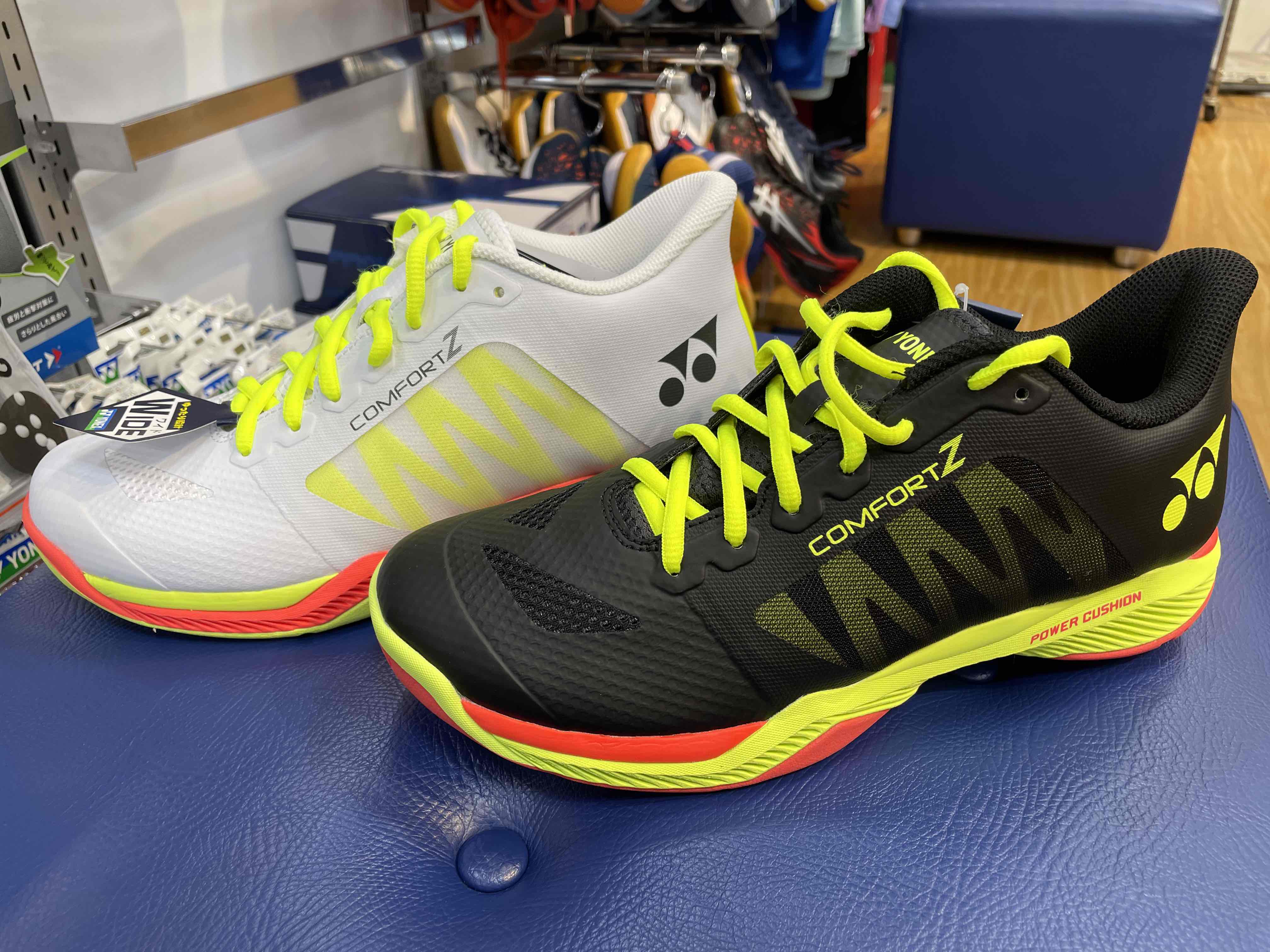 ヨネックスバドミントンシューズ　コンフォートZ3・コンフォートZ3ワイド発売中