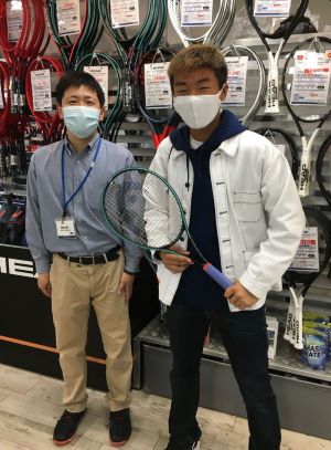 プロテニスプレイヤー『川上倫平プロ』がご来店下さいました！！
