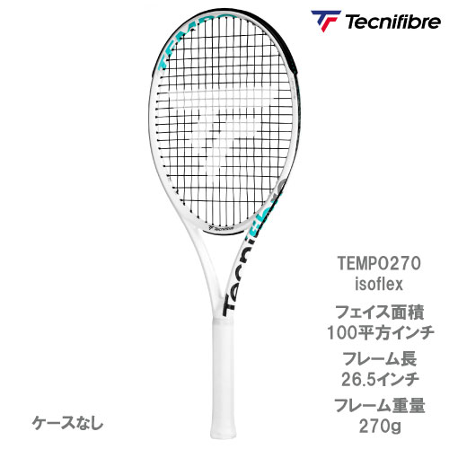 【SALE】【ガット張り代別】テクニファイバー TEMPO 270 ( Tecnifibre TFRTE01 ) 硬式テニスラケット  22FW【メーカー取寄せ商品】(G1)