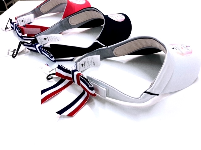 ルコックのリボンサンバイザー入荷！