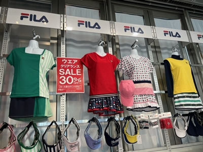 ☆FILAクリアランスセール開催中☆