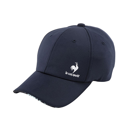ルコックスポルティフ グラフィックキャップ （ QTBUJC65 - NV ）[ lecoq sportif CP メンズ ]22FW【ネットバーゲン】（F）
