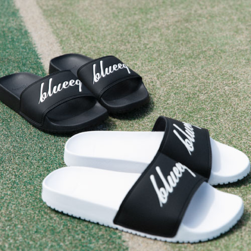 ブルイク アスリート リラックス サンダル（BQAC-00005:BK 00006:WH）［blueeq サンダル ユニセックス]（US8.5（26.5cm） / BLACK）