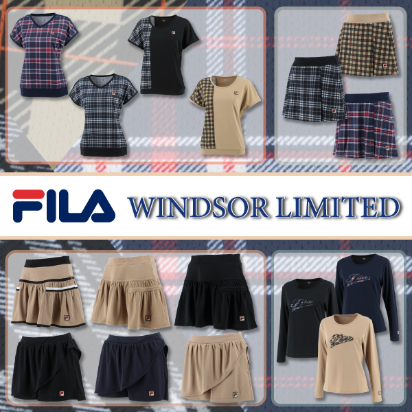 【予約】FILA×WINDSOR ９月発売予定　予約受付中♪