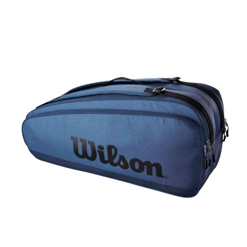 ウイルソン TOUR ULTRA 6PK RACKET BAG （WR8024101001） [Wilson BAG] 22FW（6本収納可能 / ウルトラブルー）