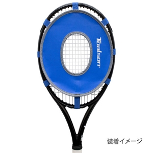 ラケットに付けたままでボールが打てる素振り練習シート