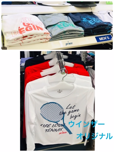 ★プリンス×ウインザー　オリジナルロングTシャツ新入荷！！★