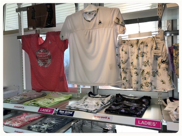 【le coq sportif】New!!花柄ウエア②(ladies)