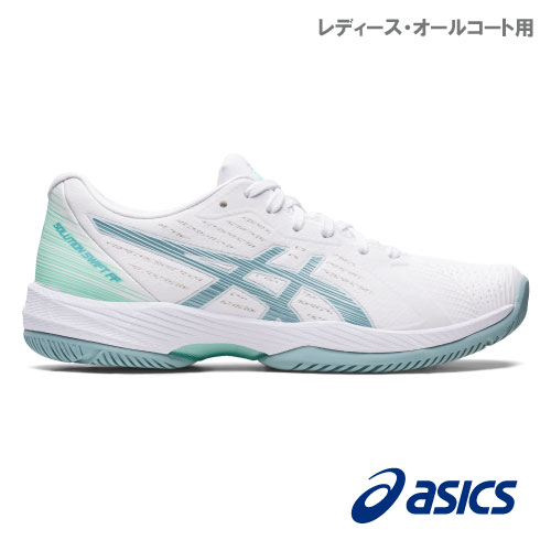 【SALE】アシックス ソリューション スイフト FF AC （1042A197 104カラー）［asics シューズ レディス] オールコート用 22AW（24.0cm）