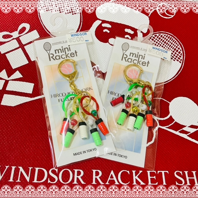 ★ミニラケット・Xmas バージョン入荷★