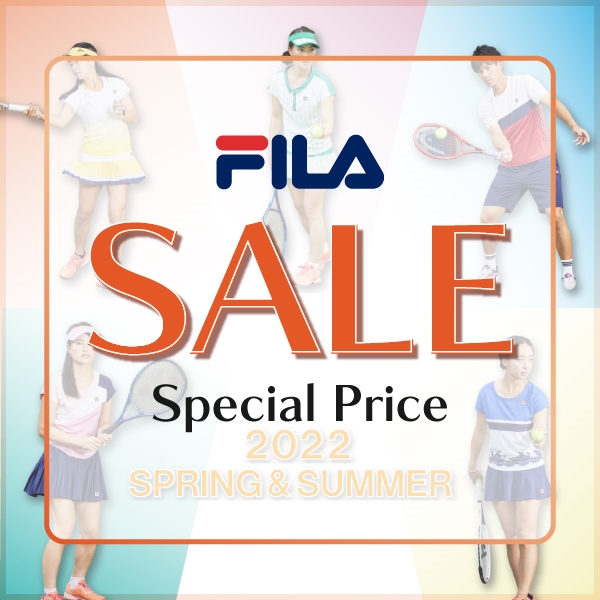 【オンライン限定】大人気FILA 22SSアパレル販売中♪