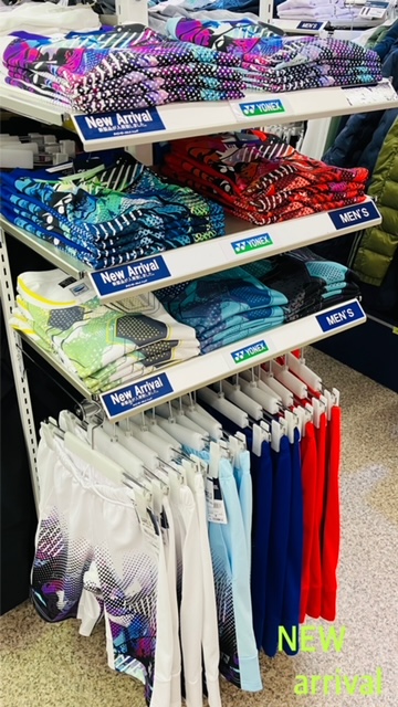 ★春夏新着ウエア・ヨネックス★