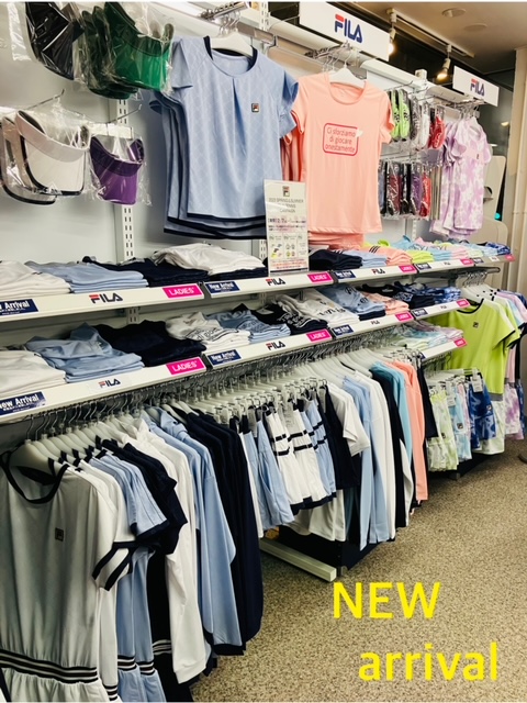 ★春夏新着ウエア・フィラ★
