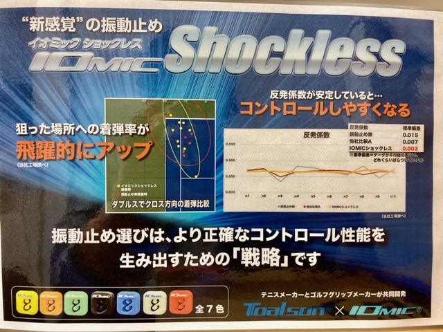 在庫揃ってます!!【イオミック・ショックレス】