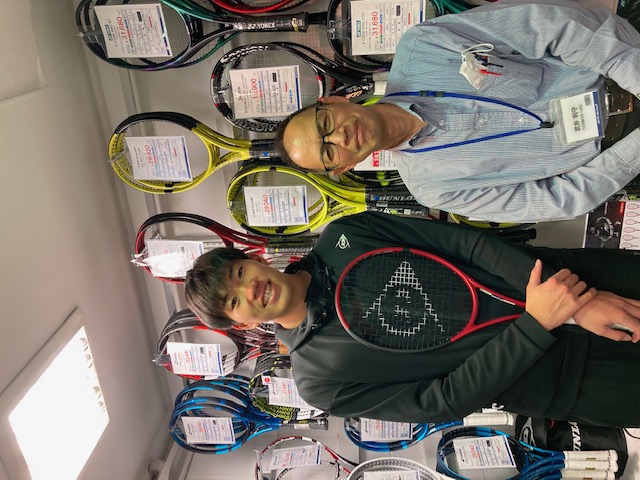 柚木プロご来店!