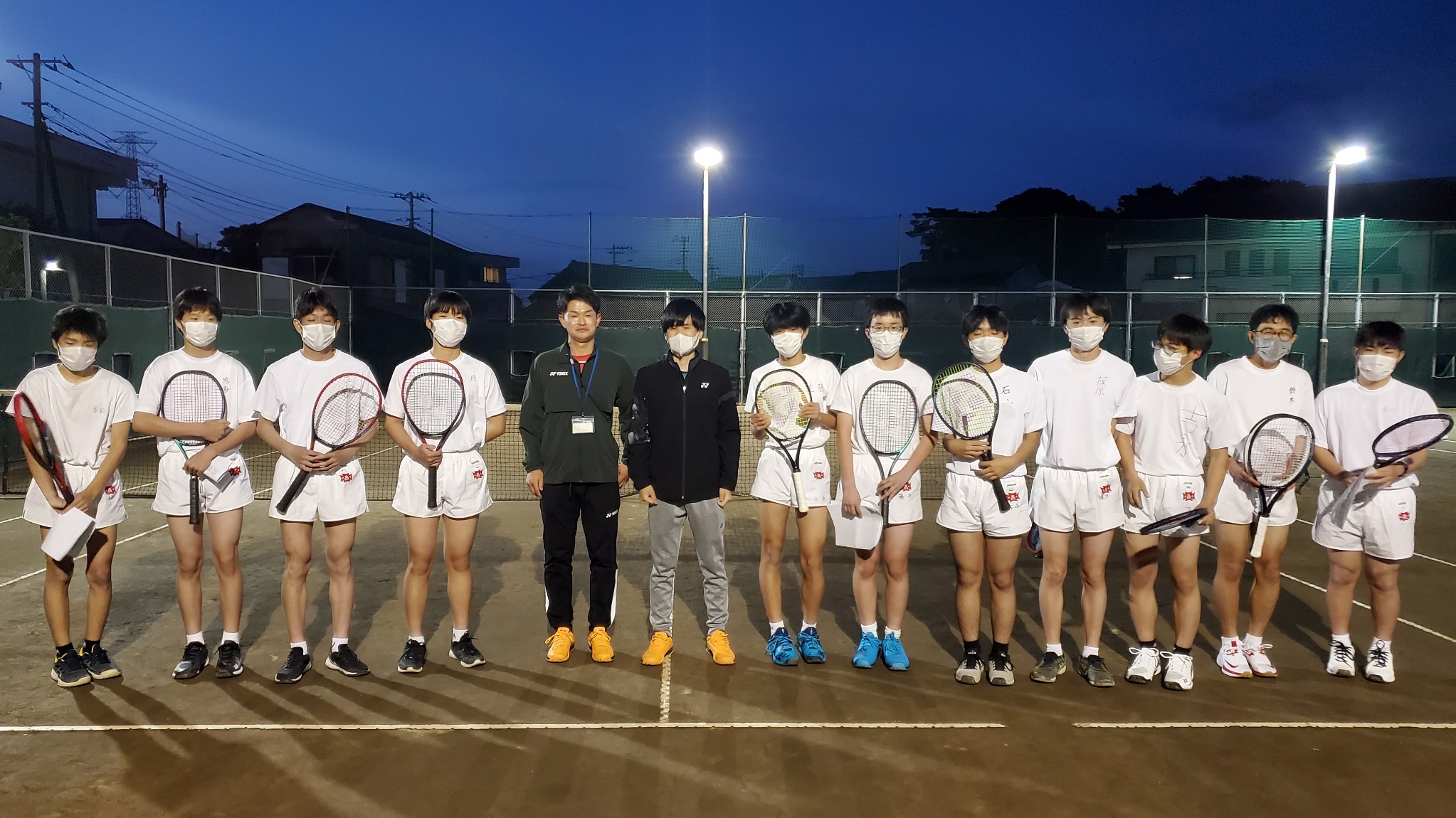 埼玉県立春日部高等学校 硬式テニス部様へご訪問しました！