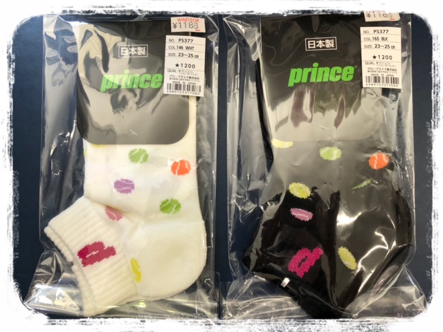★プリンスNEWソックス入荷しました★