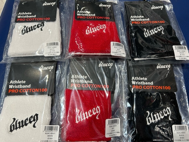 ブルイク　リストバンド・キャップ・ソックス入荷！