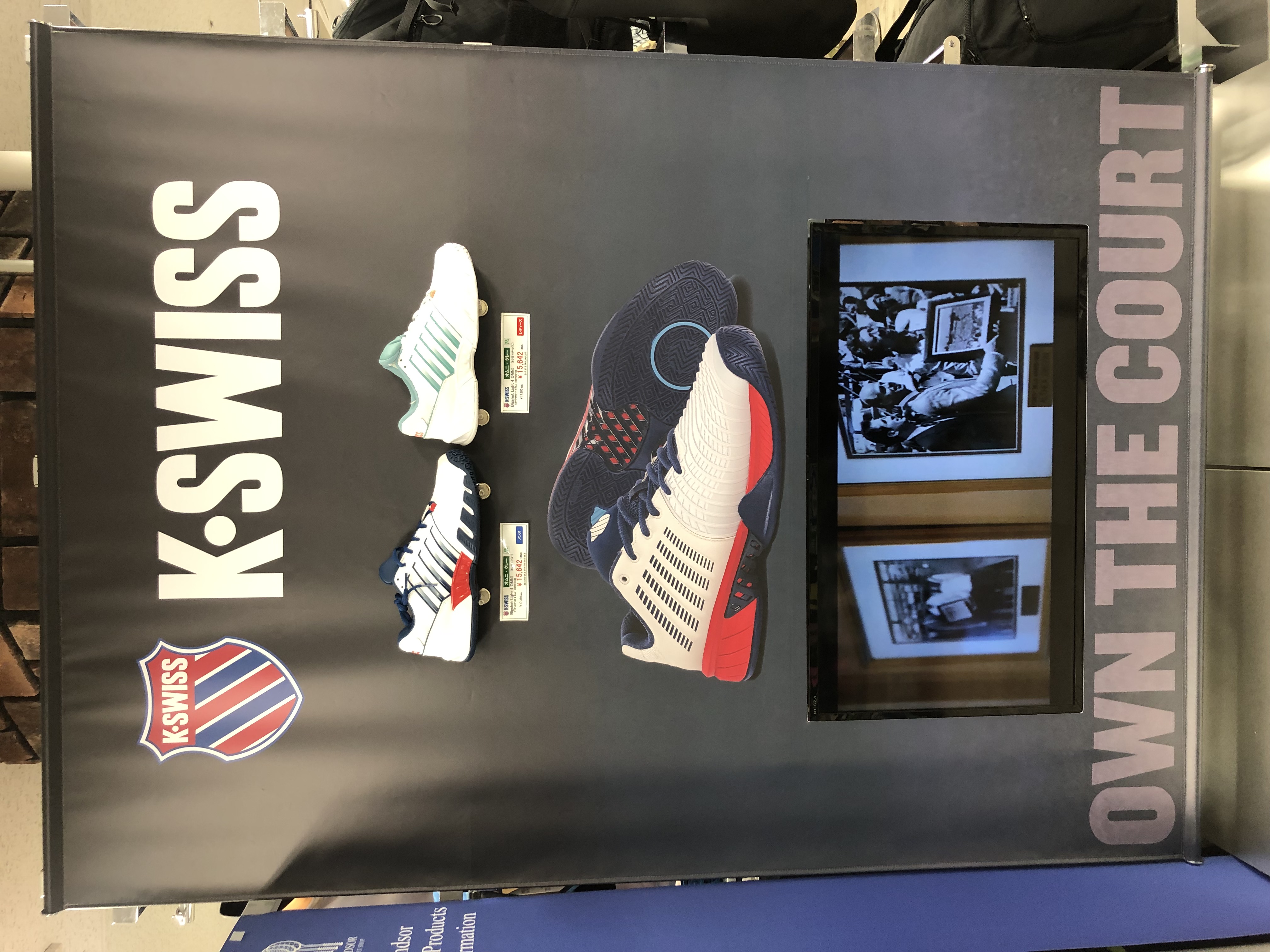 K-SWISSテニスシューズ入荷!!