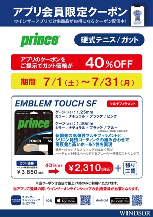 エンブレムタッチSFお試しください ブログNO44