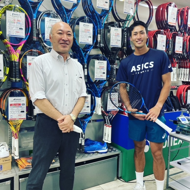 綿貫陽介選手ご来店！