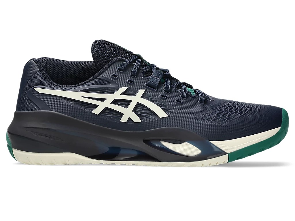 ASICS テニスシューズ ネイビー ASICS アシックス（ASICS）（メンズ）オムニクレーコート用