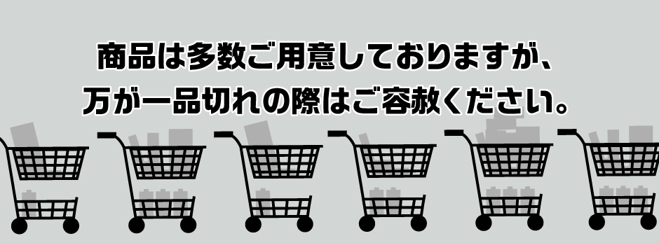 売り切れの際はご了承ください。